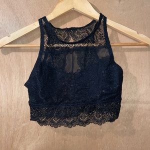 Black bralette